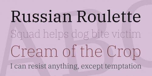 IBM Plex Serif Font Family 2