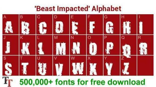 Impacted Font (1)