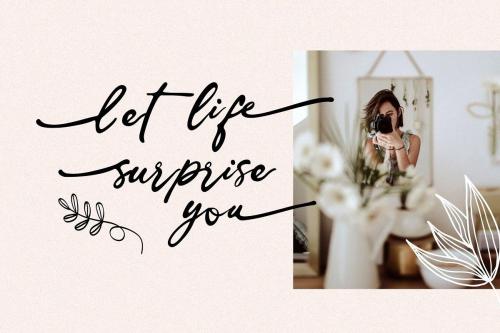 Ingkar Janji Stylish Script Font 2