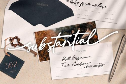 Ingkar Janji Stylish Script Font 4