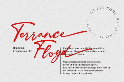 Ingkar Janji Stylish Script Font 8