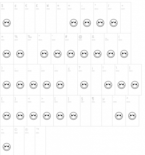 JLS Smiles Sampler Font 4