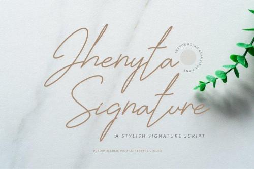 Jhenyta Font 1