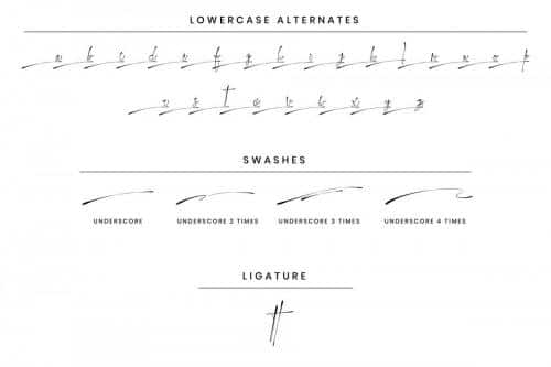 John Asttern Signature Font  6
