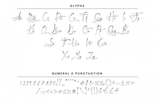 John Asttern Signature Font  7