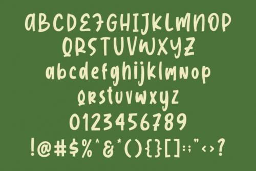 Jungle Land Font 5