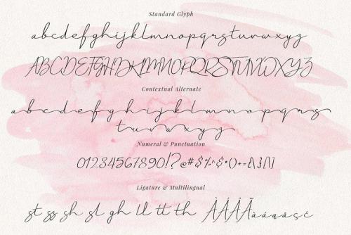 Just Signature Font 8