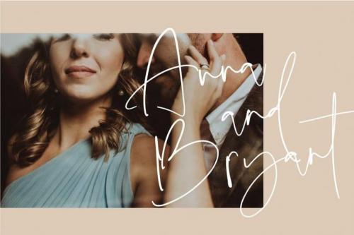 Karlena Hudson Signature Font 4