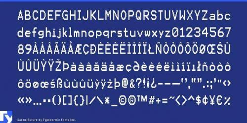 Karma Font  1
