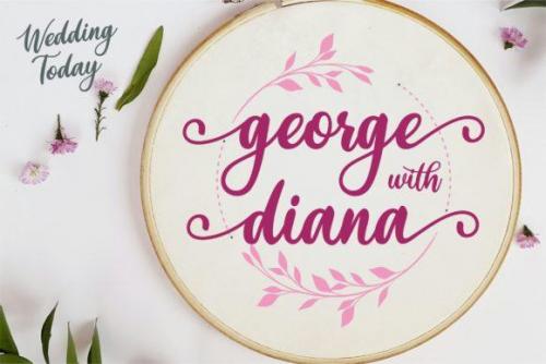 Kathira Calligraphy Script Font 4