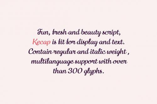 Kecap Script Font 2