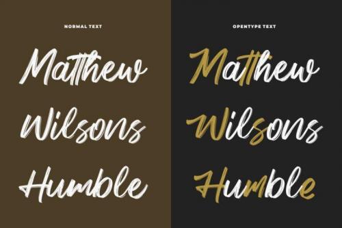 Keypass Brush Font 3