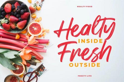 Keypass Brush Font 7