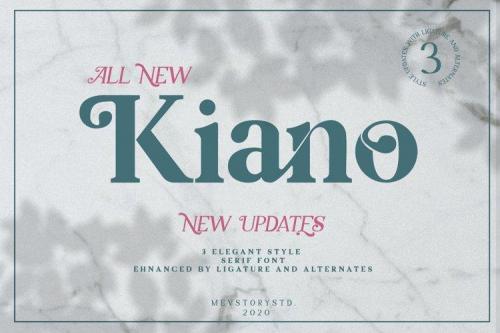 Kiano Serif Font 1