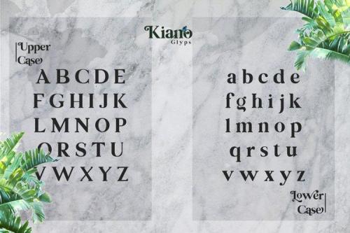 Kiano Serif Font 12