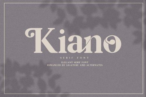 Kiano Serif Font 2