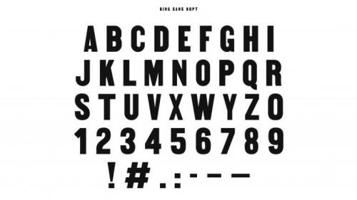 King Sans Font 2