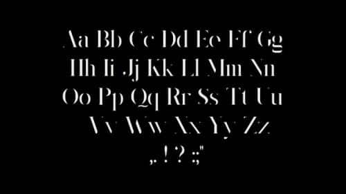 Kings Gambit Serif Font 2