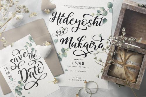 Kitahara Calligraphy Font  1