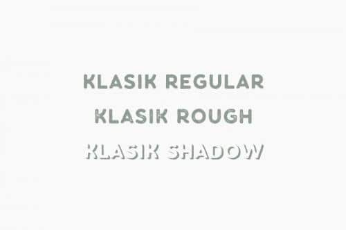 Klasik Sans Font Family  1