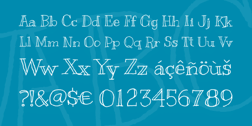 Kranky Font  2