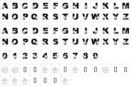 LMS Googly Bear Font
