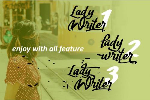 Lady Writer Font 2