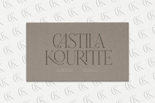 Laterlocks All Caps Ligature Serif Typeface 2