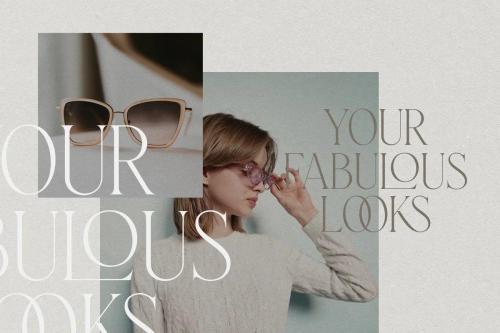 Laterlocks All Caps Ligature Serif Typeface 6