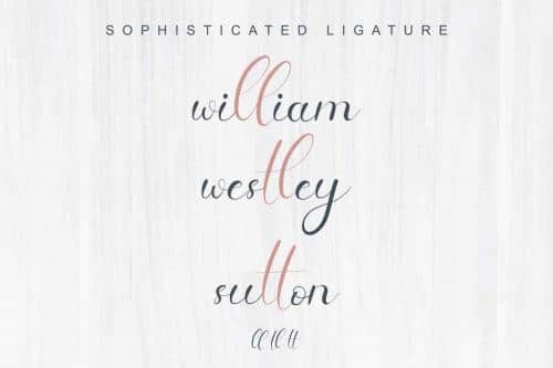 Lauliya Calligraphy Font 2