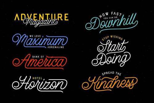 Lazy Ride Script Font Free  12