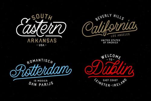 Lazy Ride Script Font Free  13