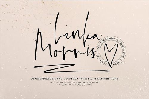 Lenka Morris Font