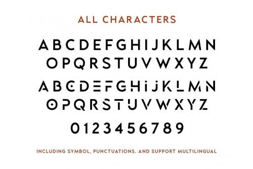Lequire Display Logo Typeface 6