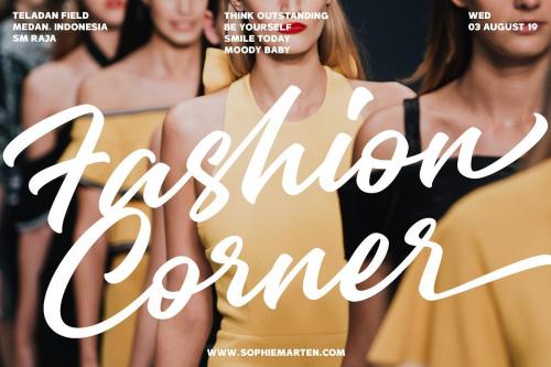 Lil Stuart Ligature Font  4