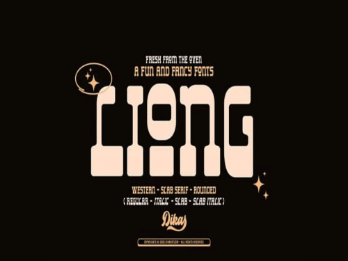 Liong-Display-Font-0