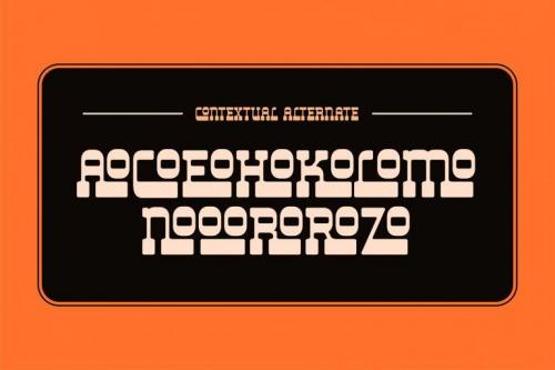 Liong Display Font 4