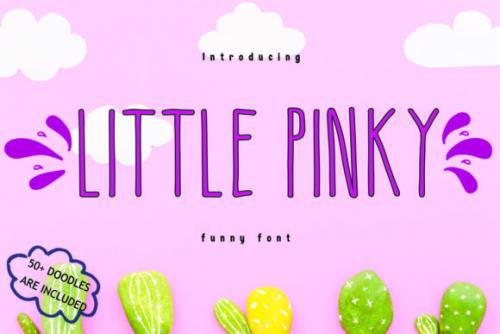 Little Pinky Handwritten Font 1