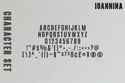 Ioannina Sans Serif Font Family