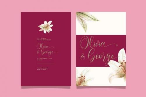 Loffers Calligraphy Script Font 1