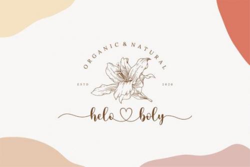 Lovely Girly Calligraphy Font  7
