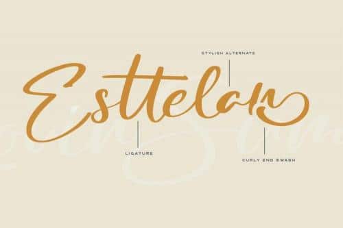 Lovin Summer Script Font 1