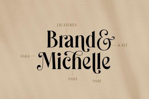 Madegra Modern Serif Font  9