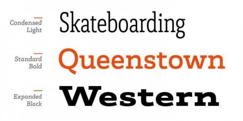 Madero Slab Serif Font  2