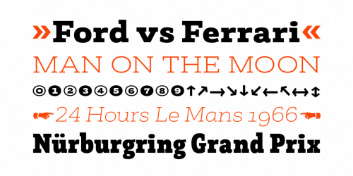 Madero Slab Serif Font  7