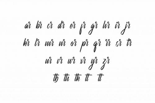 Mailboxing Brush Font 3