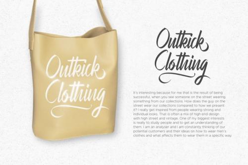 Mailboxing Brush Font 5