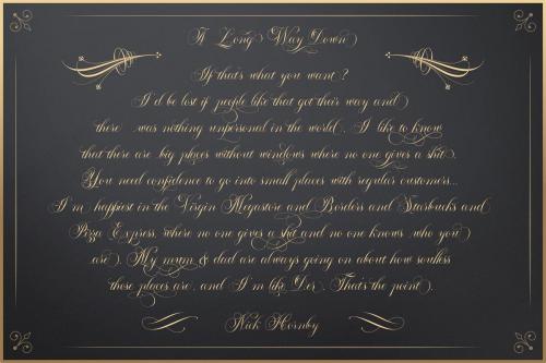 Mallaire Exclusive Calligraphy Font  13