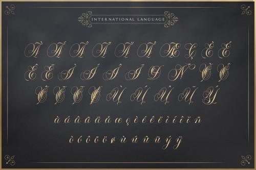 Mallaire Exclusive Calligraphy Font  4