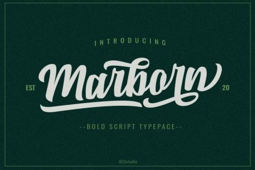 Marbrorn Script Font